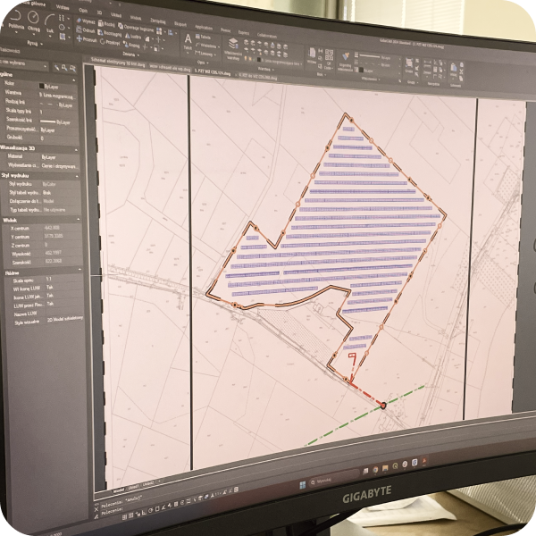 projekt budowy farmy fotowoltaicznej