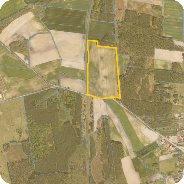 działka pozyskana i zaudytowana przez Copernic